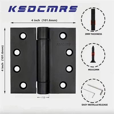 Colfachau Gwanwyn 4 modfedd